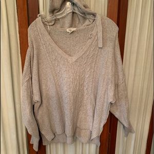 Off white hooded sweater